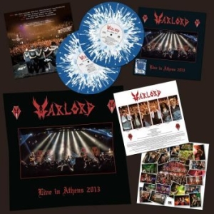Warlord - Live In Athens 2013 (2 Lp Splatter in der Gruppe VINYL / Hårdrock/ Heavy metal bei Bengans Skivbutik AB (4243006)