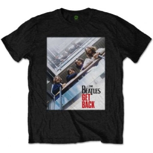 The Beatles - Unisex T-Shirt: Get Back Poster in der Gruppe CDON - Exporterade Artiklar_Manuellt / T-shirts_CDON_Exporterade bei Bengans Skivbutik AB (4243535r)
