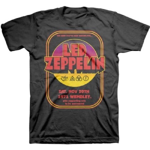 Led Zeppelin - Unisex T-Shirt: 1971 Wembley (L) in der Gruppe -Start Tshirt bei Bengans Skivbutik AB (4243609)