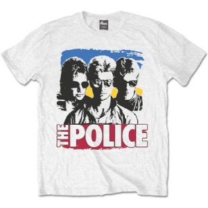 The Police - Unisex T-Shirt: Band Photo Sunglasses in der Gruppe CDON - Exporterade Artiklar_Manuellt / T-shirts_CDON_Exporterade bei Bengans Skivbutik AB (4243663r)