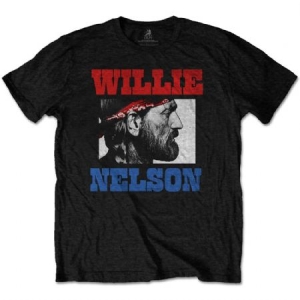 Willie Nelson - Unisex T-Shirt: Stare (S) in der Gruppe -Start Tshirt bei Bengans Skivbutik AB (4243679)
