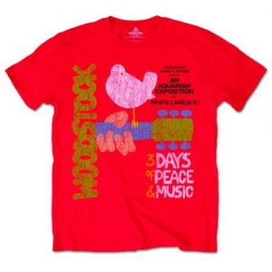 Woodstock Unisex T-Shirt: Classic Vintag in der Gruppe CDON - Exporterade Artiklar_Manuellt / T-shirts_CDON_Exporterade bei Bengans Skivbutik AB (4243684r)