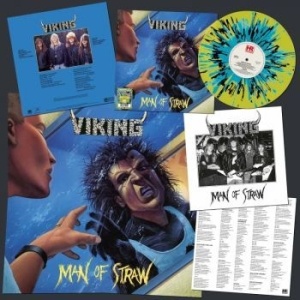 Viking - Man Of Straw (Splatter Vinyl Lp) in der Gruppe VINYL / Hårdrock/ Heavy metal bei Bengans Skivbutik AB (4244428)