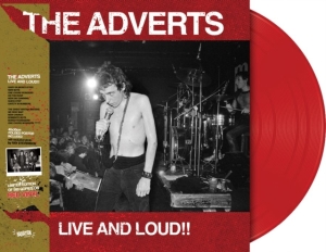 Adverts The - Live & Loud (Coloured Vinyl Lp) in der Gruppe VINYL / Hårdrock,Pop-Rock bei Bengans Skivbutik AB (4244923)