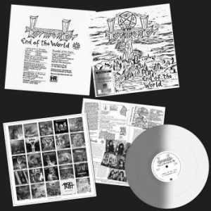 Tormentor - End Of The World Demo '85 (White/Gr in der Gruppe VINYL / Hårdrock bei Bengans Skivbutik AB (4245236)