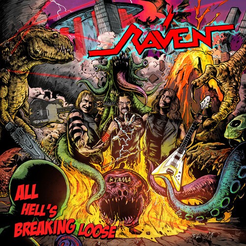 Raven - All Hell's Breaking Loose in der Gruppe VINYL / Hårdrock/ Heavy metal bei Bengans Skivbutik AB (4245616)