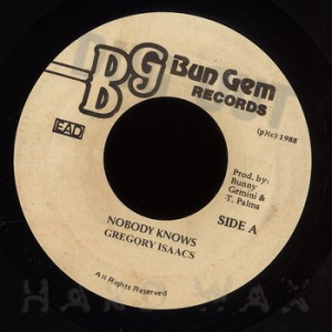 Gregory Isaacs - Nobody Knows / Dub in der Gruppe Labels /  bei Bengans Skivbutik AB (4247414)