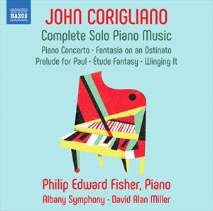 Corigliano John - Complete Solo Piano Music in der Gruppe Externt_Lager / Naxoslager bei Bengans Skivbutik AB (4248681)