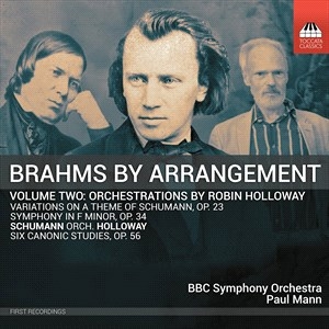 Brahms Johannes Schumann Robert - Brahms By Arrangement, Vol. 2 - Orc in der Gruppe CD bei Bengans Skivbutik AB (4248688)