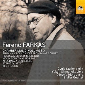Farkas Ferenc - Chamber Music, Vol. 6 in der Gruppe Externt_Lager / Naxoslager bei Bengans Skivbutik AB (4248690)