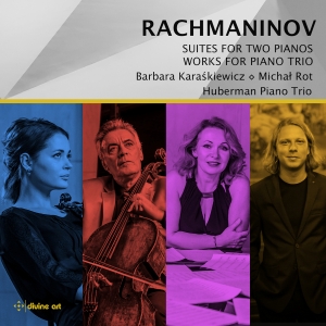 Rachmaninoff Sergei - Suites For Two Pianos Music For Pi in der Gruppe Externt_Lager / Naxoslager bei Bengans Skivbutik AB (4248697)