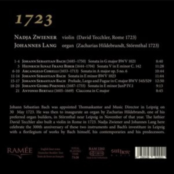 Various - J.S. Bach, Bertali, Biber, Corelli in der Gruppe Externt_Lager / Naxoslager bei Bengans Skivbutik AB (4248749)