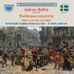 Hallen Andreas - Waldemarsskatten - Opera In Four Ac in der Gruppe Externt_Lager / Naxoslager bei Bengans Skivbutik AB (4248759)