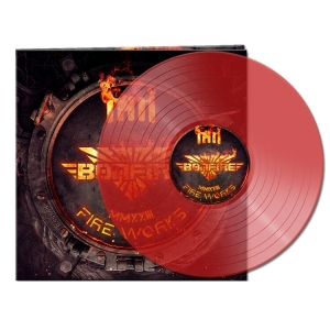 Bonfire - Fireworks Mmxxiii (Röd Vinyl Lp) in der Gruppe Minishops / Bonfire bei Bengans Skivbutik AB (4249612)