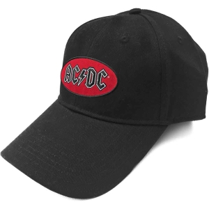 Ac/Dc - Oval Logo Bl Baseball C in der Gruppe MERCH / Minsishops-merch / Ac/Dc bei Bengans Skivbutik AB (4250249)