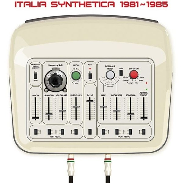 Various Artists - Italia Synthetica (White Vinyl) in der Gruppe VINYL / Pop bei Bengans Skivbutik AB (4250914)