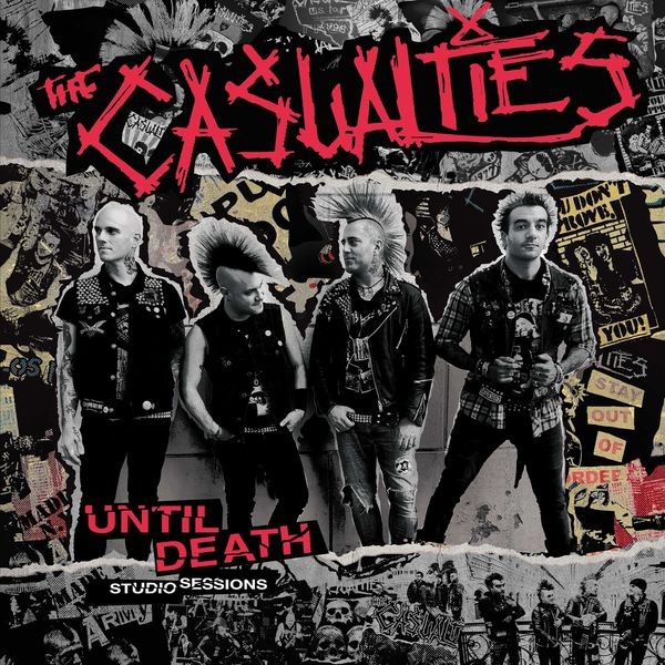 The Casualties - Until Death - Studio Sessions in der Gruppe VINYL / Hårdrock bei Bengans Skivbutik AB (4250941)