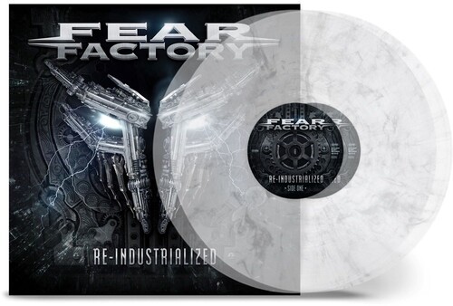 Fear Factory - Re-Industrialized (Silver Lp) in der Gruppe VINYL / Hårdrock/ Heavy metal bei Bengans Skivbutik AB (4251019)