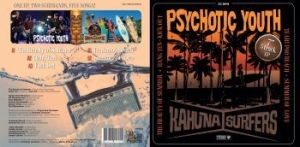 Psychotic Youth / Kahuna Surfers - Surf Split Ep in der Gruppe VINYL / Rock bei Bengans Skivbutik AB (4251379)