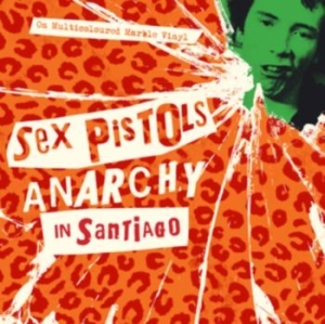 Sex Pistols - Anarchy In Santiago (Marble) in der Gruppe Minishops / Sex Pistols bei Bengans Skivbutik AB (4251600)