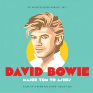 Bowie David - Major Tom To Ashes (Marble) in der Gruppe VINYL / Pop-Rock bei Bengans Skivbutik AB (4251601)