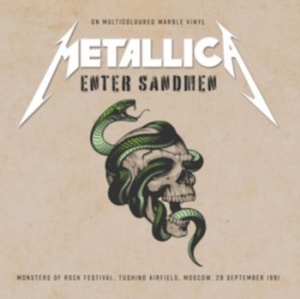 Metallica - Enter Sandmen (Multi Coloured Marbl in der Gruppe VINYL / Hårdrock bei Bengans Skivbutik AB (4251602)