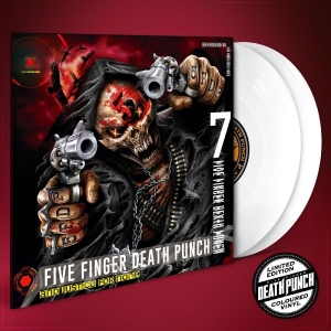 Five Finger Death Punch - And Justice For None (White Vinyl) in der Gruppe VINYL / Hårdrock/ Heavy metal bei Bengans Skivbutik AB (4254146)