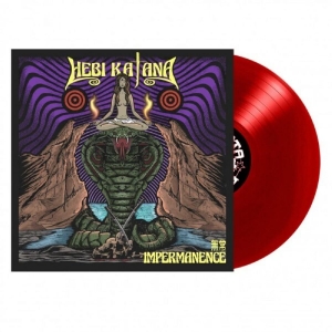 Hebi Katana - Impermanence (Red Vinyl) in der Gruppe VINYL / Hårdrock,Pop-Rock bei Bengans Skivbutik AB (4254162)