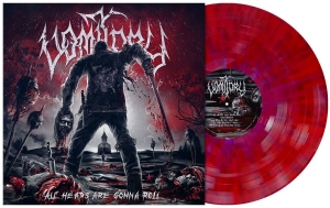 Vomitory - All Heads Are Gonna Roll (Red Splat in der Gruppe VINYL bei Bengans Skivbutik AB (4254427)