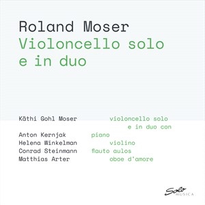 Moser Roland - Moser: Violoncello Solo E In Duo in der Gruppe Externt_Lager / Naxoslager bei Bengans Skivbutik AB (4255549)