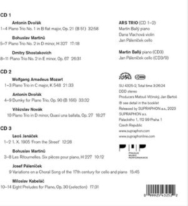 Various - Dvorak, Novak, Mozart, Martinu, Sho in der Gruppe CD bei Bengans Skivbutik AB (4255682)