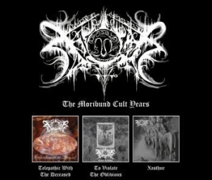 Xasthur - Moribund Cult Years The (3 Cd Box) in der Gruppe CD / Hårdrock bei Bengans Skivbutik AB (4256062)