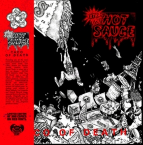 Extra Hot Sauce - Taco Of Death (Red Vinyl) in der Gruppe VINYL / Hårdrock bei Bengans Skivbutik AB (4256833)