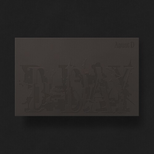 Agust D - D-Day in der Gruppe CD / Pop bei Bengans Skivbutik AB (4258043)