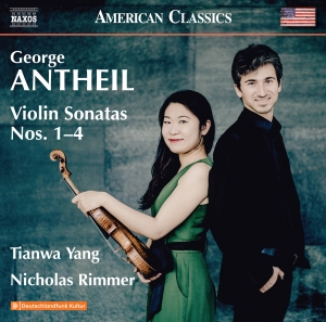 Antheil George - Violin Sonatas Nos. 1-4 in der Gruppe Externt_Lager / Naxoslager bei Bengans Skivbutik AB (4258199)