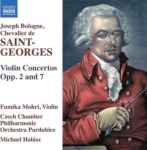 Saint-Georges J B C De - Violin Concertos, Opp. 2 & 7 in der Gruppe Externt_Lager / Naxoslager bei Bengans Skivbutik AB (4258200)