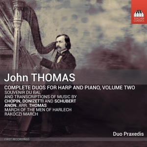 Thomas John - Complete Duos For Harp & Piano, Vol in der Gruppe Externt_Lager / Naxoslager bei Bengans Skivbutik AB (4258203)