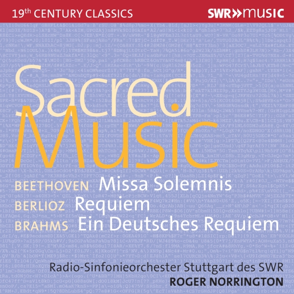 Beethoven Ludwig Van Berlioz Hec - Beethoven, Berlioz & Brahms: Sacred in der Gruppe CD / Klassiskt bei Bengans Skivbutik AB (4258462)