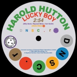 Hutton Harold / The Dells - Lucky Boy/ Thinkin' About You in der Gruppe Övrigt /  bei Bengans Skivbutik AB (4259249)