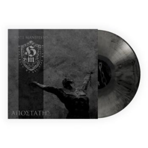 Hate Manifesto - Apostate (Grey/Black Vinyl Lp) in der Gruppe VINYL / Hårdrock/ Heavy metal bei Bengans Skivbutik AB (4259751)