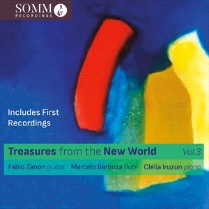 Fabio Zanon Marcelo Barboza Cleli - Treasures From The New World, Vol. in der Gruppe Externt_Lager / Naxoslager bei Bengans Skivbutik AB (4261643)