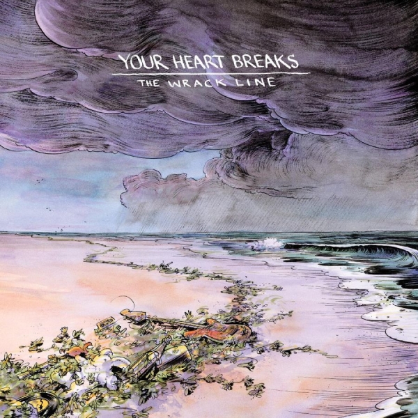 Your Heart Breaks - The Wrack Line (Purple & Teal Vinyl in der Gruppe VINYL / Hårdrock/ Heavy metal bei Bengans Skivbutik AB (4261991)