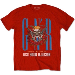 Guns N' Roses - Guns N' Roses Unisex T-Shirt: Bandana Sk in der Gruppe CDON - Exporterade Artiklar_Manuellt / T-shirts_CDON_Exporterade bei Bengans Skivbutik AB (4262235r)