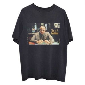 The Godfather - The Godfather Unisex T-Shirt: Café Scene in der Gruppe CDON - Exporterade Artiklar_Manuellt / T-shirts_CDON_Exporterade bei Bengans Skivbutik AB (4262242r)