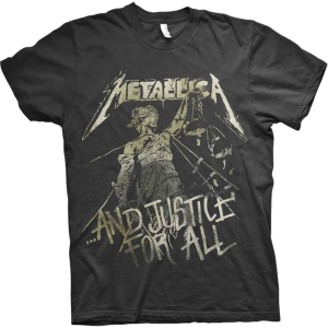 Metallica - Justice Vintage Uni Bl  in der Gruppe MERCHANDISE / T-shirt / Hårdrock bei Bengans Skivbutik AB (4262855r)