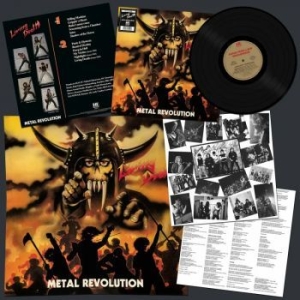 Living Death - Metal Revolution (Vinyl Lp) in der Gruppe VINYL / Hårdrock/ Heavy metal bei Bengans Skivbutik AB (4262989)