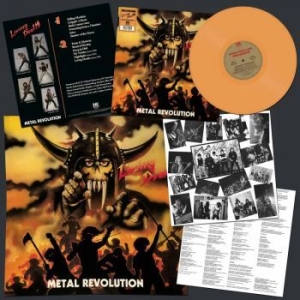 Living Death - Metal Revolution (Orange Vinyl Lp) in der Gruppe VINYL / Hårdrock/ Heavy metal bei Bengans Skivbutik AB (4262990)