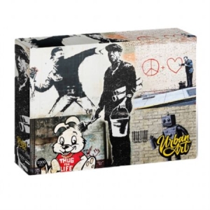 Banksy - Banksy Follow Your Dreams (1000Pc) Puzzle in der Gruppe CDON - Exporterade Artiklar_Manuellt / Merch_CDON_exporterade bei Bengans Skivbutik AB (4264226)