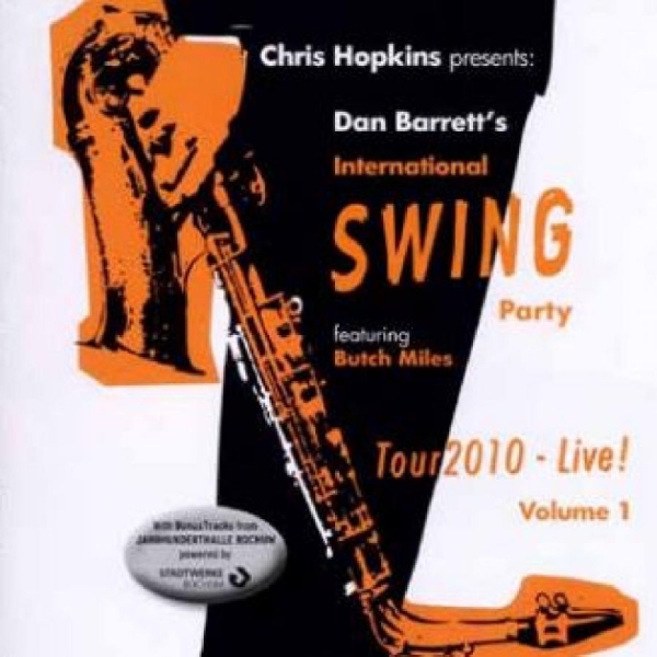 Dan Barrett's International Swing P - Tour 2010-Live! Vol. 1 in der Gruppe CD / Bestseller bei Bengans Skivbutik AB (4265397)