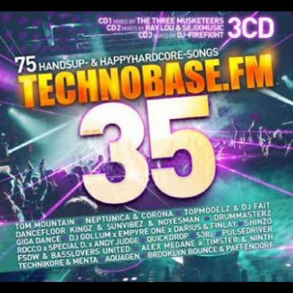 Various Artists - Technobase.Fm Vol. 35 in der Gruppe CD / Bestseller bei Bengans Skivbutik AB (4265419)